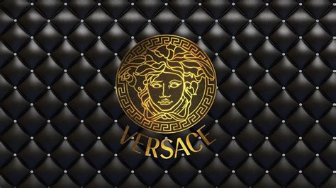 versace logo beteknis|Versace logo background.